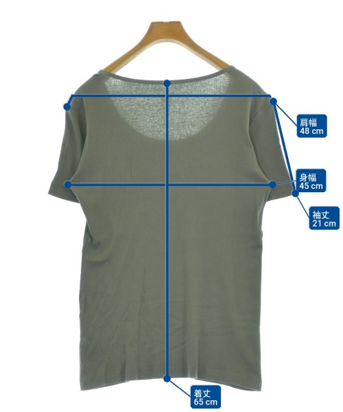 DRIES VAN NOTEN（ドリスヴァンノッテン）Tシャツ・カットソー グレー サイズ:S メンズ/2200721612331