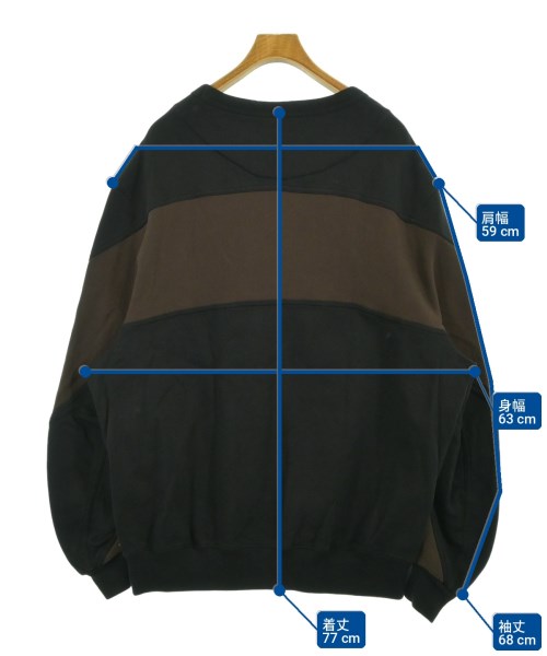 DRIES VAN NOTEN（ドリスヴァンノッテン）スウェット 黒 サイズ:M メンズ/2200727277022