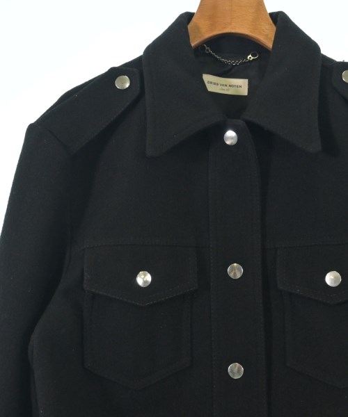 DRIES VAN NOTEN（ドリスヴァンノッテン）ブルゾン 黒 サイズ:36(XS位) レディース/2200727285010