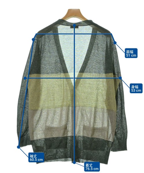 DRIES VAN NOTEN（ドリスヴァンノッテン）カーディガン 緑 サイズ:S メンズ/2200727507105