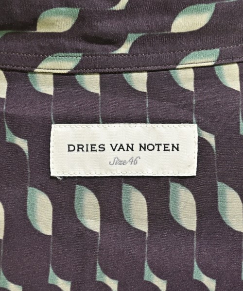 DRIES VAN NOTEN（ドリスヴァンノッテン）カジュアルシャツ 茶 サイズ:46(M位) メンズ/2200727954022