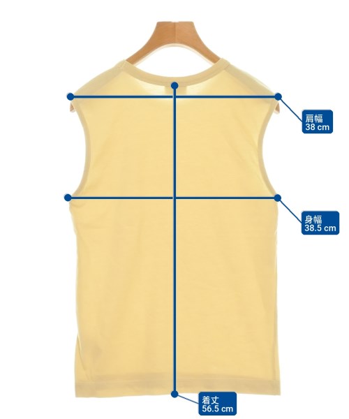 DRIES VAN NOTEN（ドリスヴァンノッテン）ノースリーブ 黄 サイズ:XS レディース/2200723921042