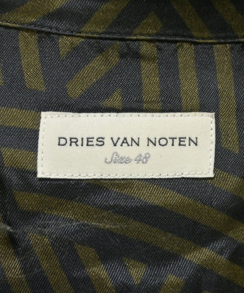 DRIES VAN NOTEN（ドリスヴァンノッテン）カジュアルシャツ カーキ サイズ:48(L位) メンズ/2200728846012