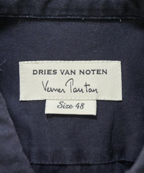 DRIES VAN NOTEN（ドリスヴァンノッテン）カジュアルシャツ 紺 サイズ:48(L位) メンズ/2200728846029