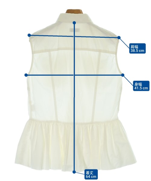 DRIES VAN NOTEN（ドリスヴァンノッテン）カジュアルシャツ 白 サイズ:36(XS位) レディース/2200681319189