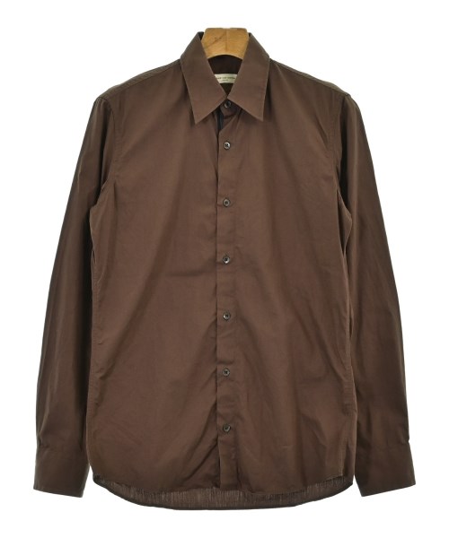 DRIES VAN NOTEN（ドリスヴァンノッテン）カジュアルシャツ 茶 サイズ:44(S位) メンズ/2200683679045