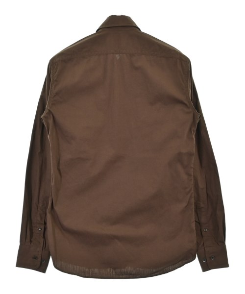 DRIES VAN NOTEN（ドリスヴァンノッテン）カジュアルシャツ 茶 サイズ:44(S位) メンズ/2200683679045