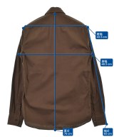 DRIES VAN NOTEN（ドリスヴァンノッテン）カジュアルシャツ 茶 サイズ:44(S位) メンズ/2200683679045