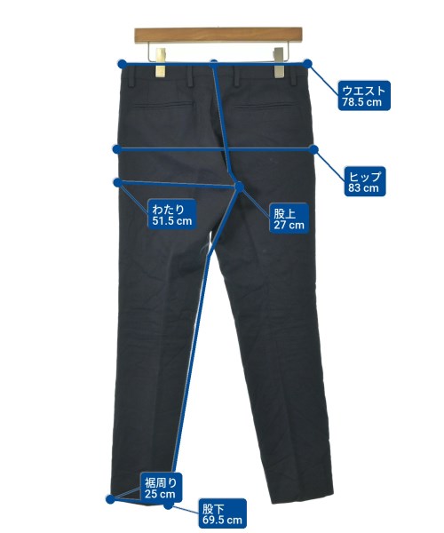 DRIES VAN NOTEN（ドリスヴァンノッテン）スラックス 紺 サイズ:46(XL位) レディース/2200684383019