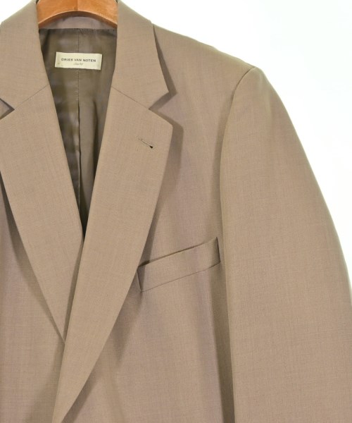 DRIES VAN NOTEN（ドリスヴァンノッテン）テーラードジャケット 茶 サイズ:48(L位) メンズ/2200683231106