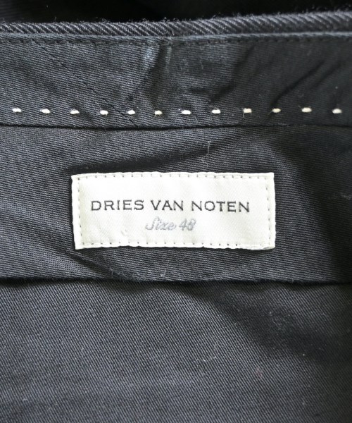 DRIES VAN NOTEN（ドリスヴァンノッテン）スラックス 黒 サイズ:48(L位) メンズ/2200683231359