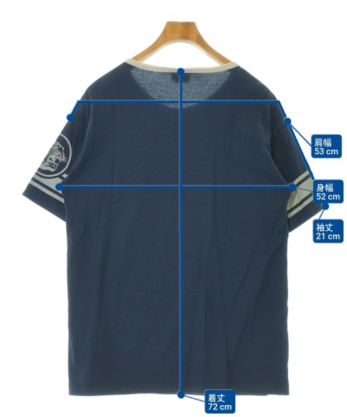 DRIES VAN NOTEN（ドリスヴァンノッテン）Tシャツ・カットソー 紺 サイズ:M メンズ/2200684663036