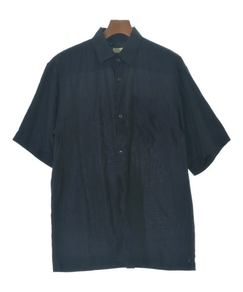 DRIES VAN NOTEN(ドリスヴァンノッテン)カジュアルシャツ 紺 サイズ:S/2200684663074