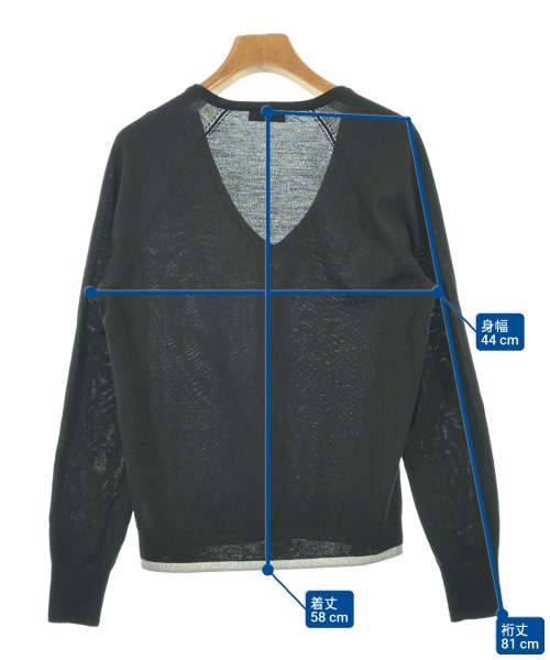DRIES VAN NOTEN（ドリスヴァンノッテン）ニット・セーター 黒 サイズ:S レディース/2200684750057