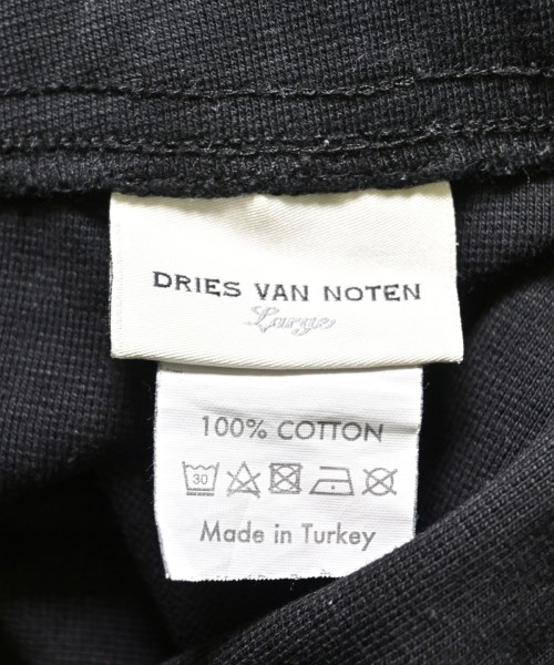 DRIES VAN NOTEN（ドリスヴァンノッテン）スウェットパンツ 黒 サイズ:L メンズ/2200684824024