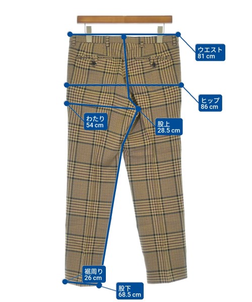 DRIES VAN NOTEN（ドリスヴァンノッテン）スラックス ベージュ サイズ:46(M位) メンズ/2200679212355