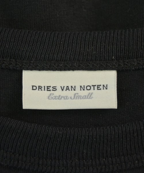 DRIES VAN NOTEN（ドリスヴァンノッテン）Tシャツ・カットソー 黒 サイズ:XS レディース/2200679871057