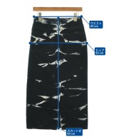 DRIES VAN NOTEN（ドリスヴァンノッテン）ロング・マキシ丈スカート 紺 サイズ:34(XXS位) レディース/2200679871125