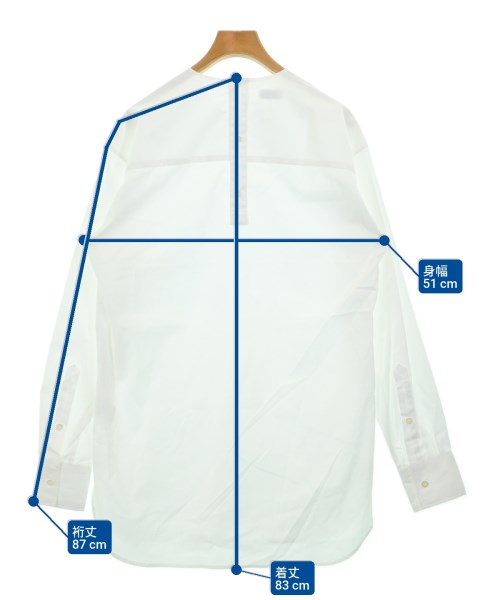DRIES VAN NOTEN（ドリスヴァンノッテン）ブラウス 白 サイズ:S レディース/2200685418031