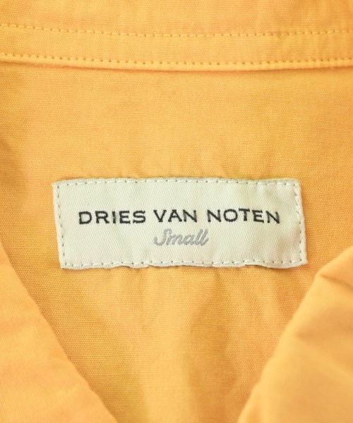 DRIES VAN NOTEN（ドリスヴァンノッテン）カジュアルシャツ オレンジ サイズ:S メンズ/2200685764022