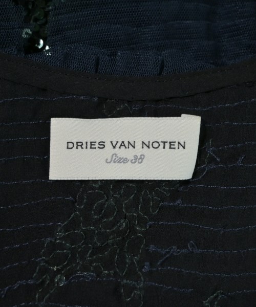 DRIES VAN NOTEN（ドリスヴァンノッテン）カジュアルシャツ 紺 サイズ:38(S位) レディース/2200686240051