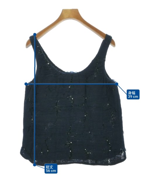 DRIES VAN NOTEN（ドリスヴァンノッテン）カジュアルシャツ 紺 サイズ:38(S位) レディース/2200686240051