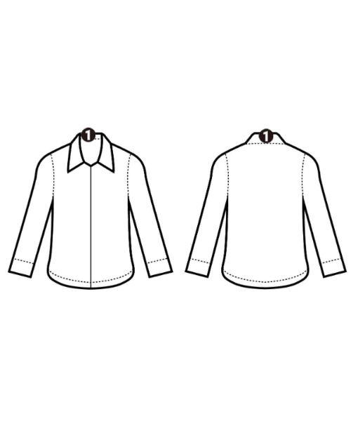 DRIES VAN NOTEN（ドリスヴァンノッテン）カジュアルシャツ 黒 サイズ:36(XS位) レディース/2200686282143