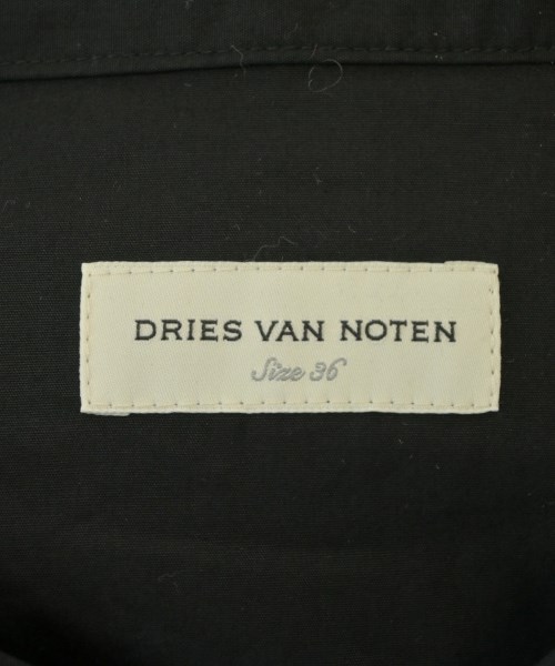DRIES VAN NOTEN（ドリスヴァンノッテン）カジュアルシャツ 黒 サイズ:36(XS位) レディース/2200686282143