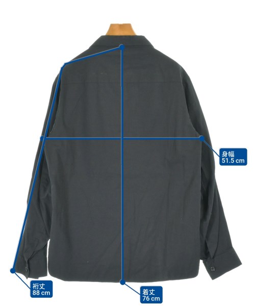 DRIES VAN NOTEN（ドリスヴァンノッテン）カジュアルシャツ 黒 サイズ:36(XS位) レディース/2200686282143