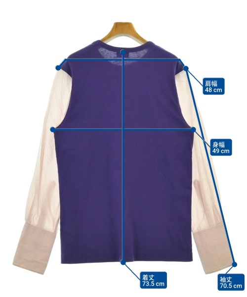 DRIES VAN NOTEN（ドリスヴァンノッテン）Tシャツ・カットソー 紫 サイズ:S レディース/2200686529019