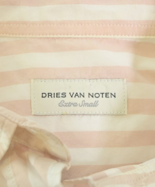 DRIES VAN NOTEN（ドリスヴァンノッテン）カジュアルシャツ ピンク サイズ:XS レディース/2200686806011
