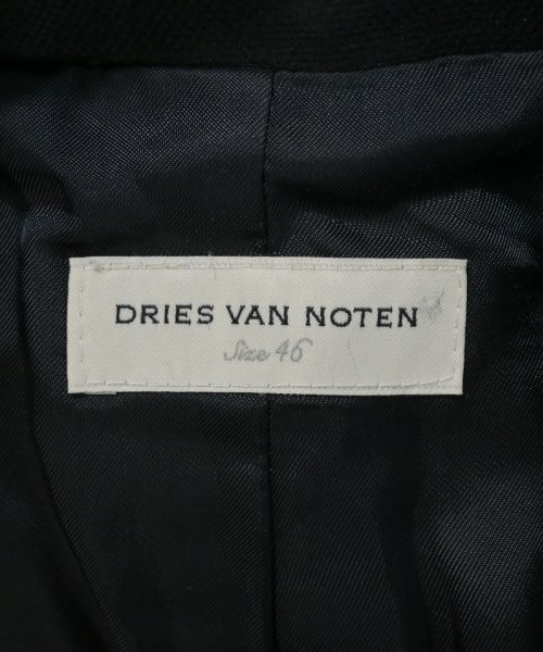 DRIES VAN NOTEN（ドリスヴァンノッテン）カジュアルジャケット 黒 サイズ:46(M位) メンズ/2200686924074