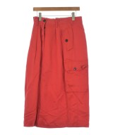 DRIES VAN NOTEN（ドリスヴァンノッテン）ロング・マキシ丈スカート 赤 サイズ:36(XS位) レディース/2200687313051