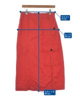 DRIES VAN NOTEN（ドリスヴァンノッテン）ロング・マキシ丈スカート 赤 サイズ:36(XS位) レディース/2200687313051