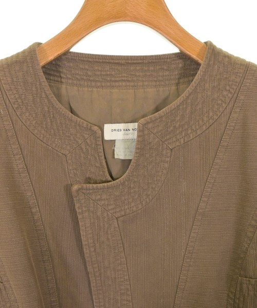 DRIES VAN NOTEN（ドリスヴァンノッテン）カジュアルジャケット 茶 サイズ:40(M位) レディース/2200687423040