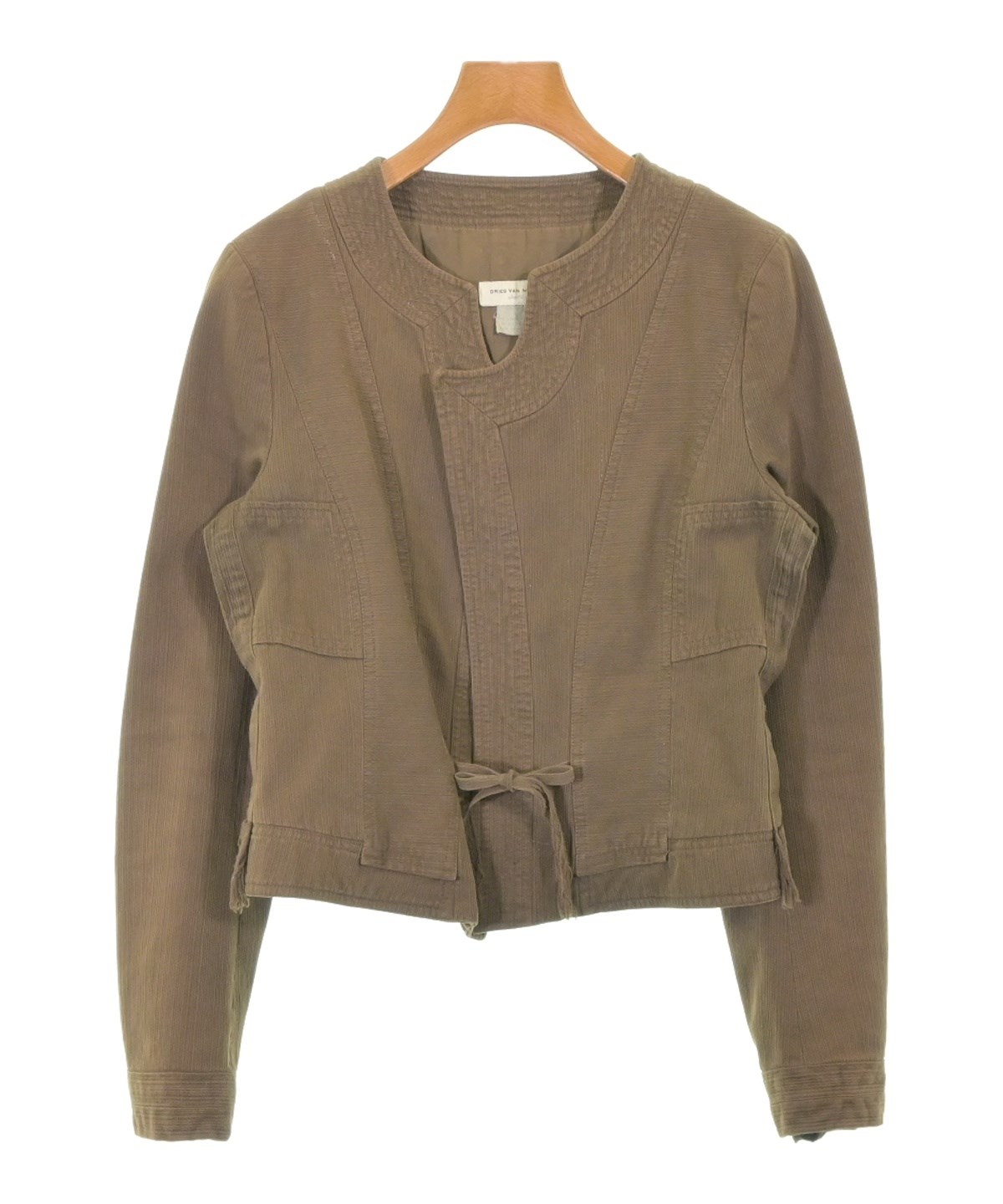 DRIES VAN NOTEN（ドリスヴァンノッテン）カジュアルジャケット 茶
