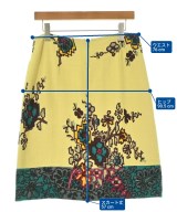 DRIES VAN NOTEN（ドリスヴァンノッテン）ひざ丈スカート 黄 サイズ:38(S位) レディース/2200683109061