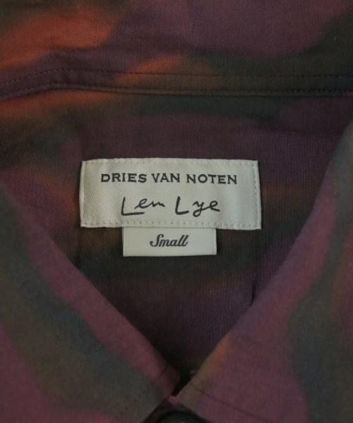 DRIES VAN NOTEN（ドリスヴァンノッテン）カジュアルシャツ 赤 サイズ:S メンズ/2200687381029