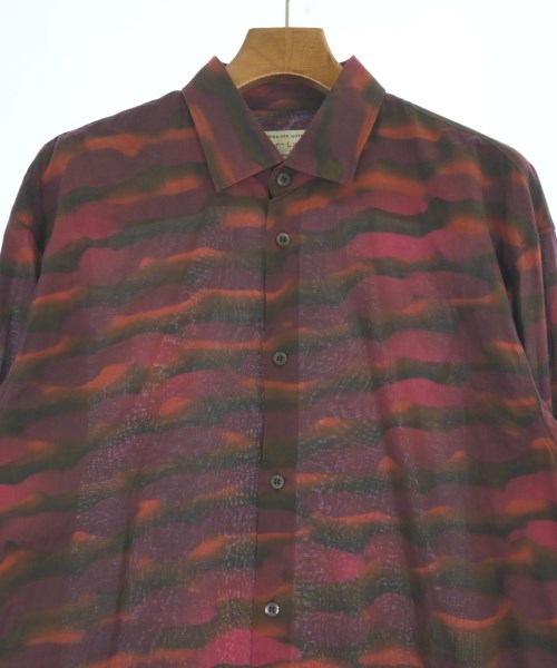 DRIES VAN NOTEN（ドリスヴァンノッテン）カジュアルシャツ 赤 サイズ:S メンズ/2200687381029