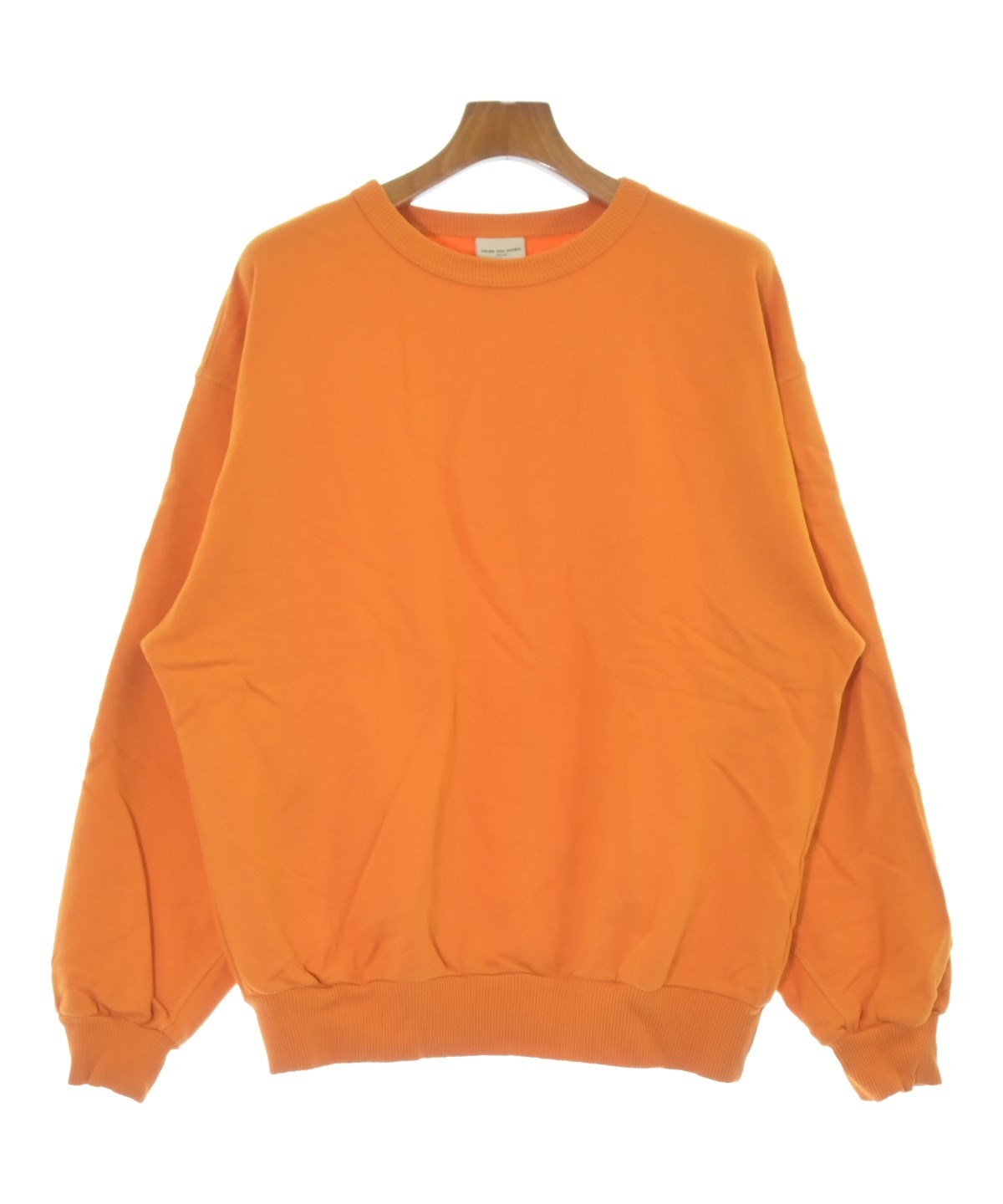 ドリスヴァンノッテン スパンコール 襟 長袖 シャツ オレンジ 黒 DRIES VAN NOTEN（ドリスヴァンノッテン）スウェット オレンジ サイズ