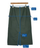 DRIES VAN NOTEN（ドリスヴァンノッテン）ロング・マキシ丈スカート カーキ サイズ:38(S位) レディース/2200689735097