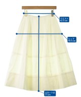 DRIES VAN NOTEN（ドリスヴァンノッテン）ロング・マキシ丈スカート 白 サイズ:36(XS位) レディース/2200690330014