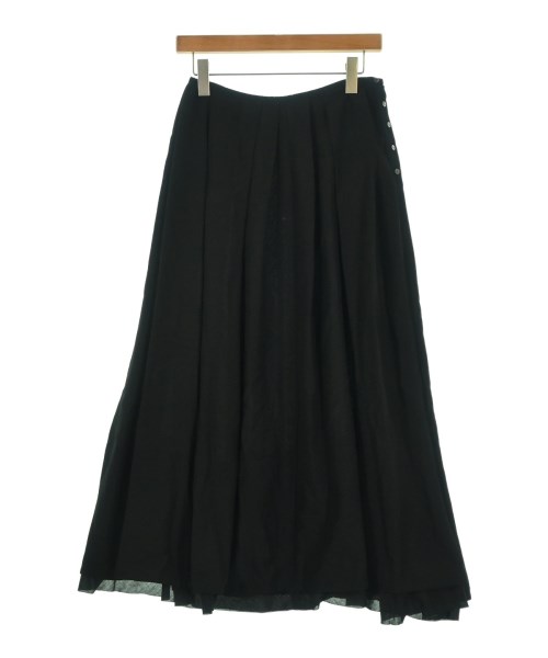 DRIES VAN NOTEN(ドリスヴァンノッテン)ロング・マキシ丈スカート 黒 サイズ:36(XS位)/2200690330021
