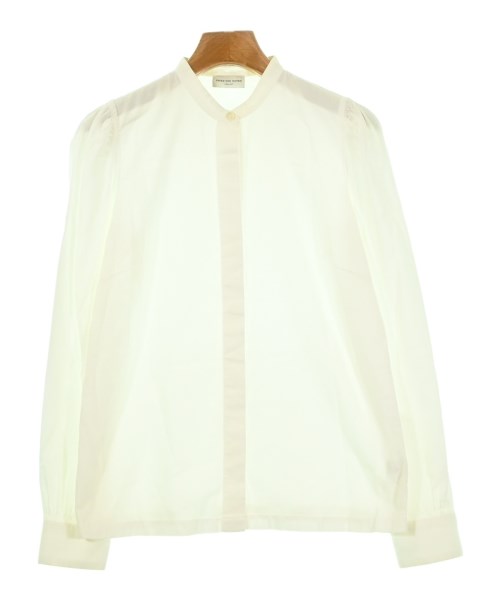 DRIES VAN NOTEN(ドリスヴァンノッテン)カジュアルシャツ 白 サイズ:34(XXS位)/2200690330083