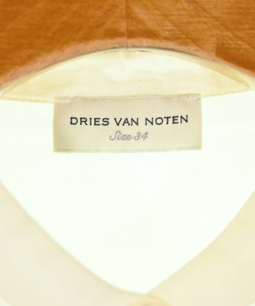 DRIES VAN NOTEN（ドリスヴァンノッテン）カジュアルシャツ 白 サイズ:34(XXS位) レディース/2200690330083