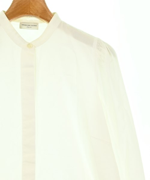 DRIES VAN NOTEN（ドリスヴァンノッテン）カジュアルシャツ 白 サイズ:34(XXS位) レディース/2200690330083