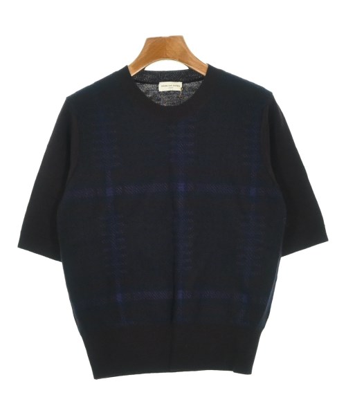 DRIES VAN NOTEN(ドリスヴァンノッテン)ニット・セーター 紺 サイズ:S/2200680599216