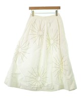 DRIES VAN NOTEN（ドリスヴァンノッテン）ロング・マキシ丈スカート 白 サイズ:34(M位) レディース/2200690809053