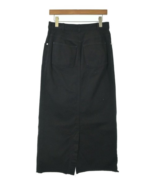 DRIES VAN NOTEN（ドリスヴァンノッテン）ロング・マキシ丈スカート 黒 サイズ:36(XS位) レディース/2200691218021