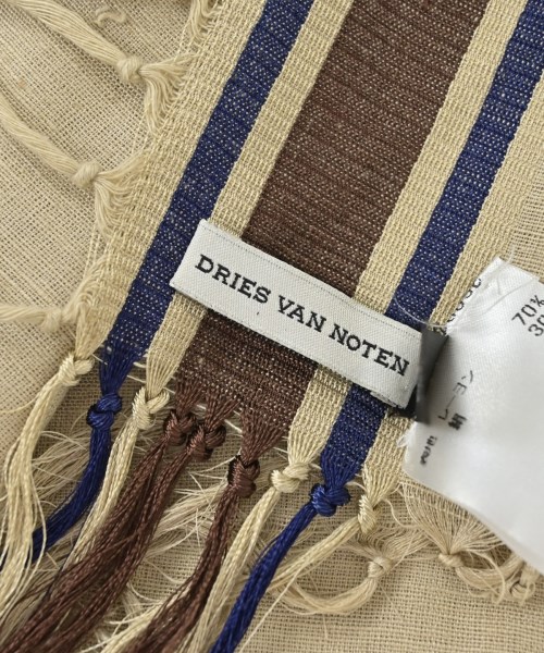 DRIES VAN NOTEN（ドリスヴァンノッテン）ストール ベージュ サイズ:- レディース/2200691728414